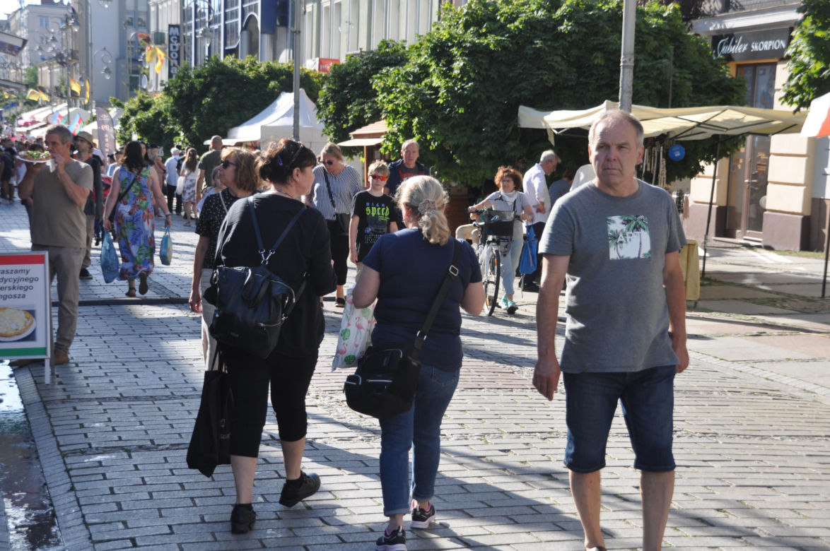 Święto Kielc 2024. Tłumy na deptaku i w Parku Miejskim. 22 czerwca 2024
