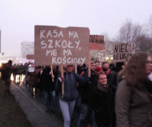 Protest studentów i studentek we Wrocławiu