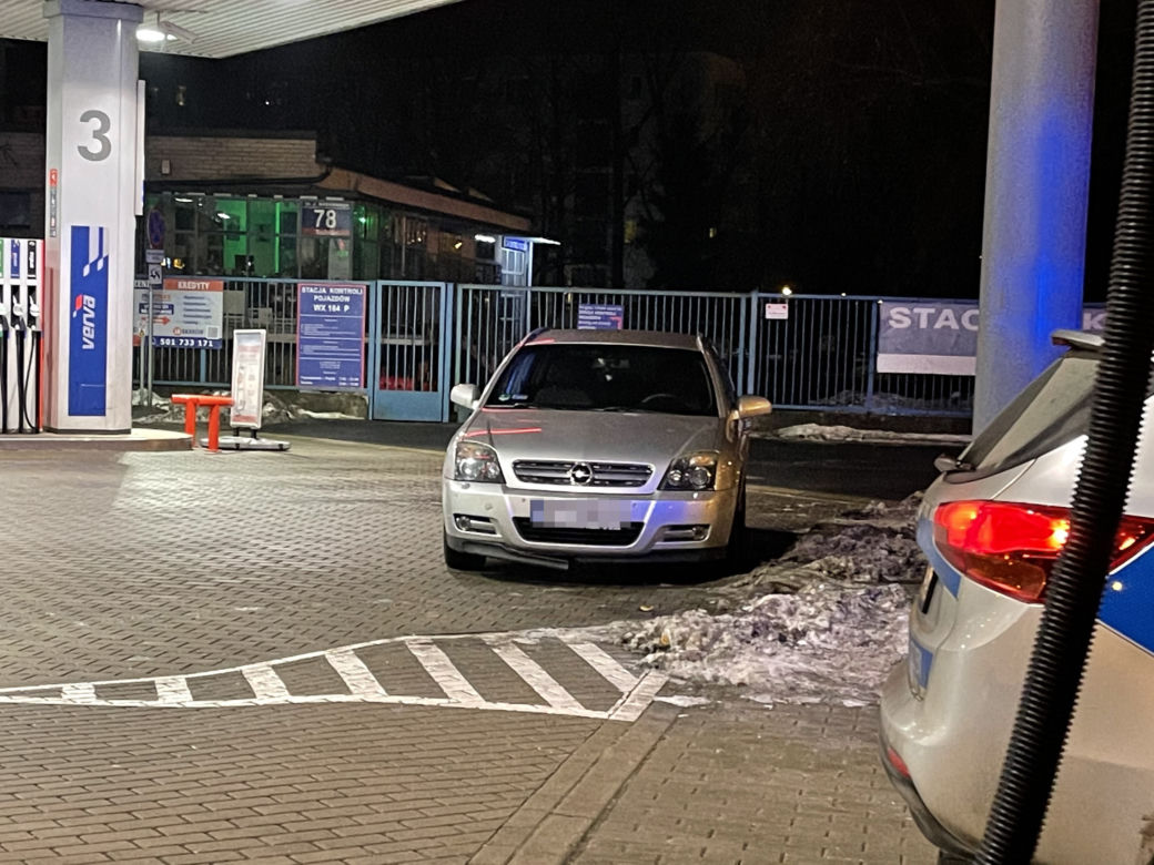 Pijany po rozwodzie podjechał po benzynę