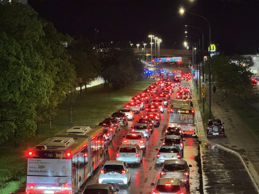 Wypadek na Ostrobramskiej