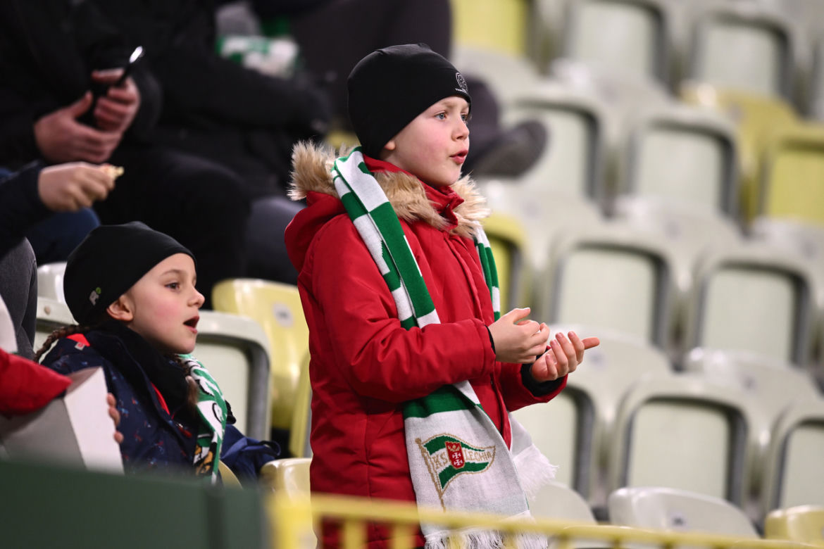 Kibice na meczu Lechia - Śląsk. Zobacz zdjęcia z trybun!
