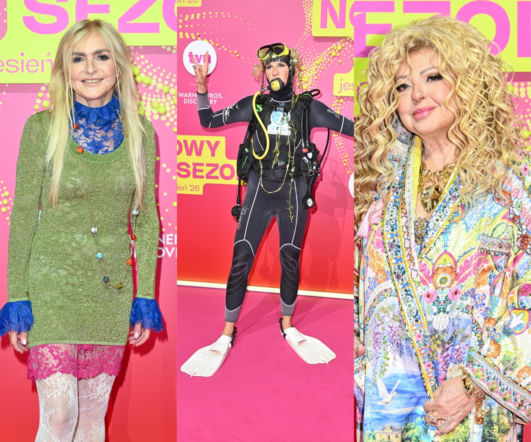 Niektóre gwiazdy zaskoczyły na ramówce TVN-u. Wiolka Walaszczyk nurkuje na ściance, Klaudia El Dursi bardzo bezpiecznie - ZDJĘCIA
