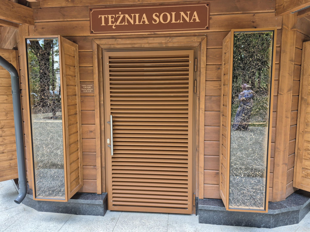 Tężnia solankowa w Parku Planty