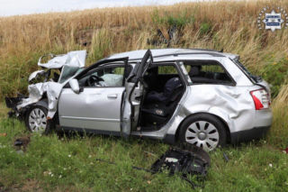 Samochody biorące udział w wypadku