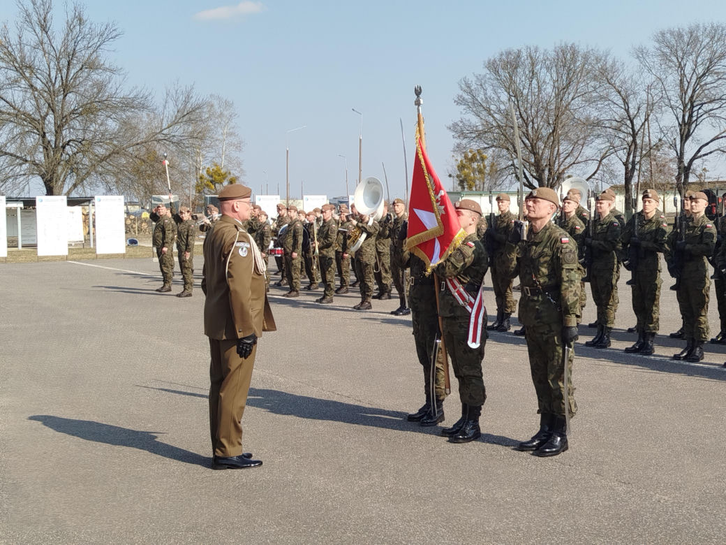Chorągiew dla Ośrodka WOT