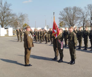 Chorągiew dla Ośrodka WOT