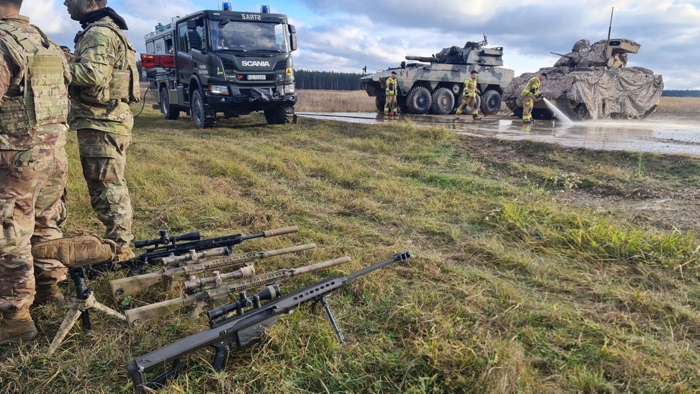 Borsuk sprawdzony w warunkach bojowych. "Jedyny w swoim rodzaju"