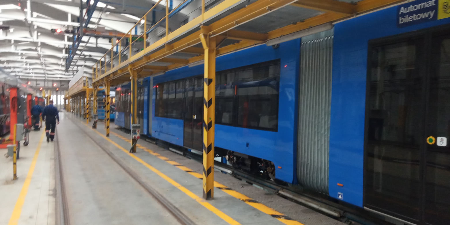 Tak wygląda pierwszy tramwaj "Lajkonik", który dotarł do Krakowa!