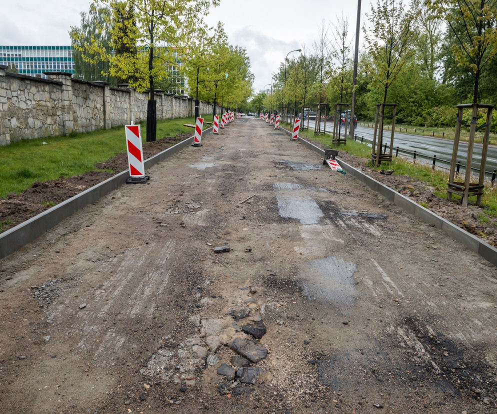  Nowe chodniki na Służewie