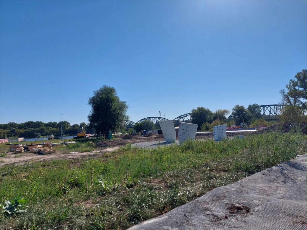 Nowe atrakcje na promenadzie w Starym Fordonie. Warto się tam wybrać na spacer, a niedługo, żeby poszaleć