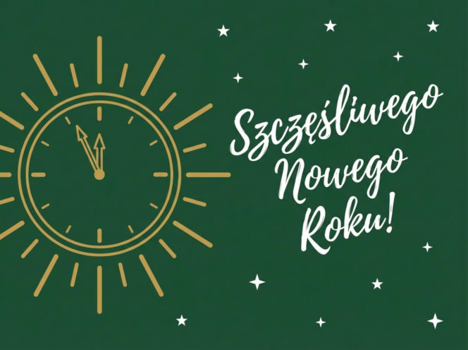 Piękne kartki, grafiki i obrazki na Nowy Rok 2026