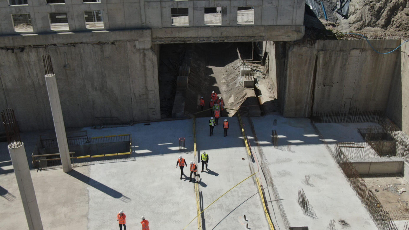 TBM Faustyna wydrążyła już 375 metrów jednotorowego tunelu