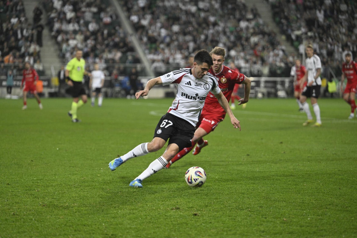 31. kolejka PKO BP Ekstraklasy 2025/2026. Mecz Legia Warszawa - Łódź Widzew