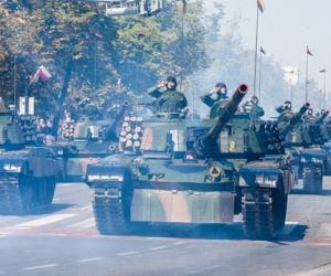 Defilada wojska w Warszawie