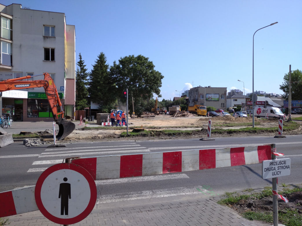Przebudowa skrzyżowania Partyzantów, Orląt Lwowskich, Odrodzenia
