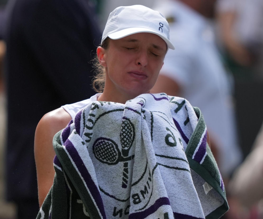 Iga Świątek zdradziła, dlaczego popłakała się po meczu na Wimbledonie
