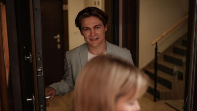 Na sygnale, odcinek 791. Basia (Anna Wysocka-Jaworska), Janek (Mariusz Golec)