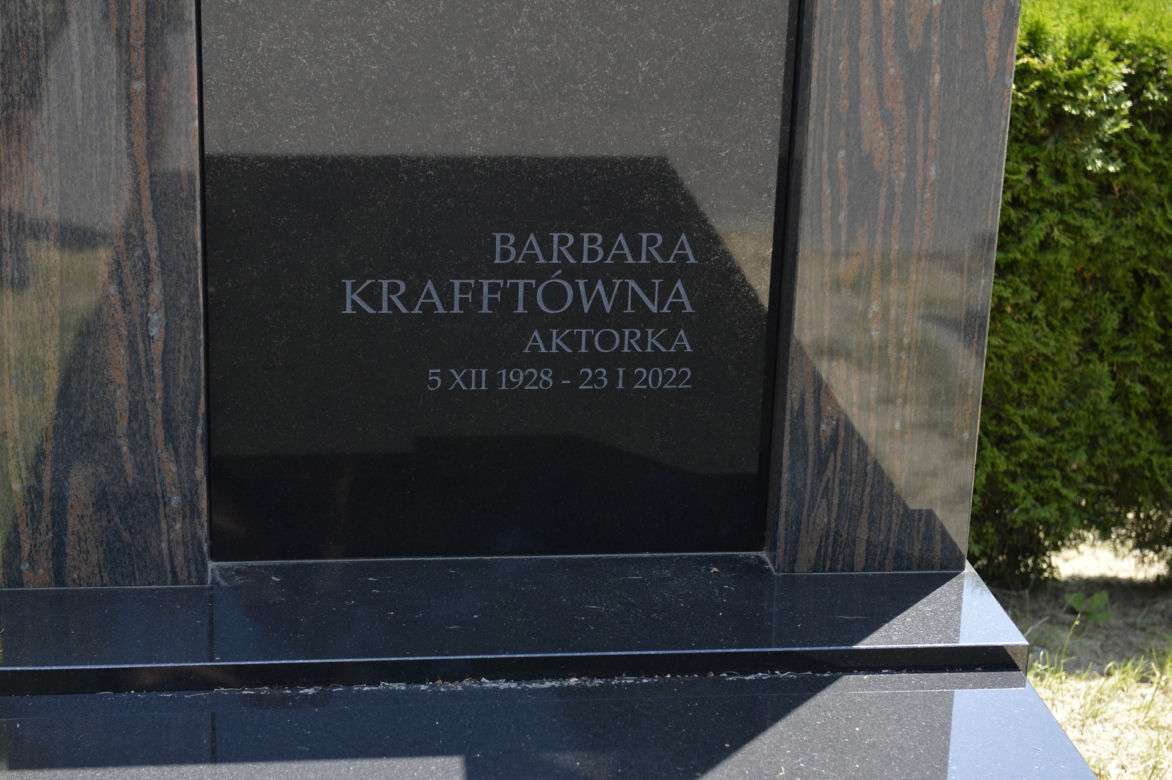 Barbara Krafftówna ma nowy pomnik