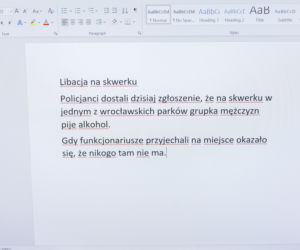 Libacja na skwerku