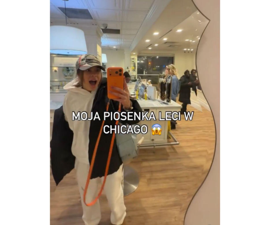 Blanka przypadkiem usłyszała swój hit w USA. Jej mina bezcenna