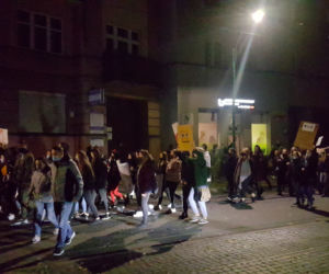 Protest kobiet w Sosnowcu 