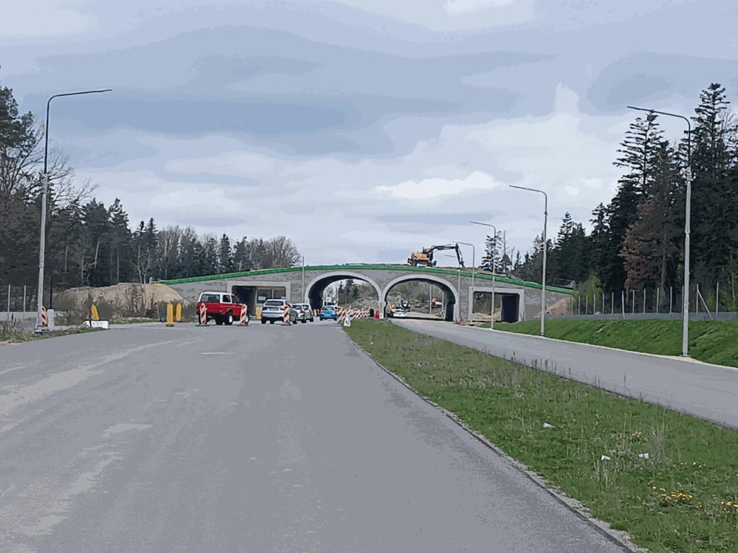 Obwodnica Wąchocka i Parszowa (kwiecień 2025)