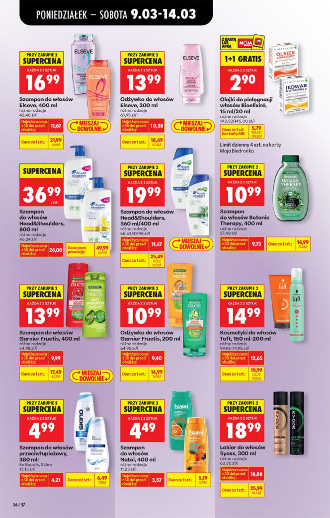 Biedronka - gazetka promocyjna 9.03.2026