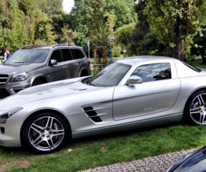 wystawa Mercedesów AMG w warszawskiej Stacji Mercedes