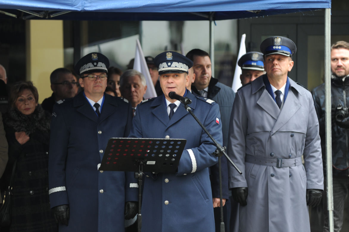 Otwarcie nowej komendy policji w Białogardzie