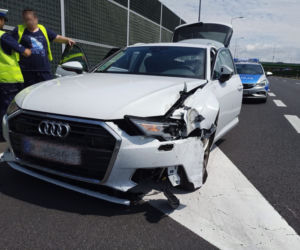 Niespokojny weekend na tarnowskim odcinku A4
