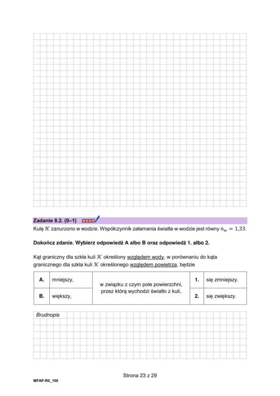 Matura 2026 z rozszerzonej fizyki: arkusze CKE [Formuła 2023] 19.05.2026