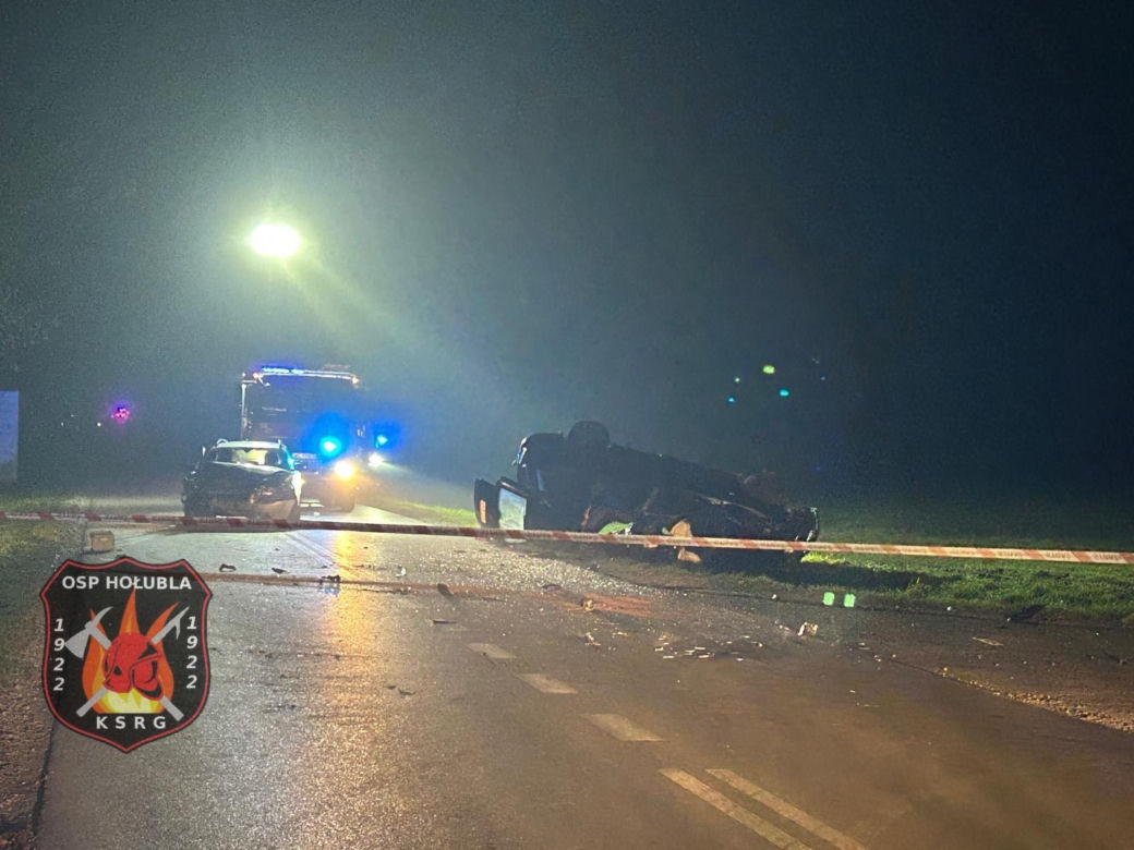 Poważny wypadek w Krześlinku