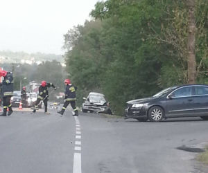 Wypadek w Skawinie. Trzy osoby ranne [GALERIA ZDJĘĆ]