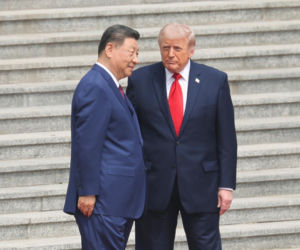 Trump w Chinach! Zobacz spotkanie. Wielki przywódca, fantastyczna przyszłość