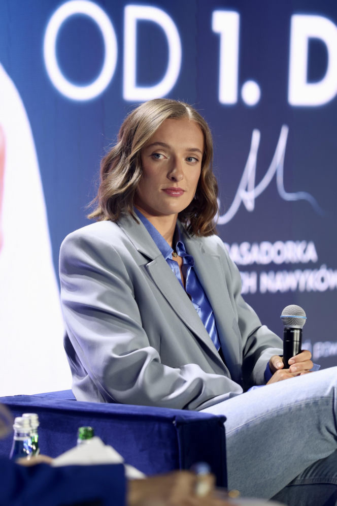 Iga i Agata Świątek na konferencji otwierającej kampanię Oral-B