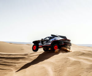 Audi RS Q e-tron testowane w Maroku