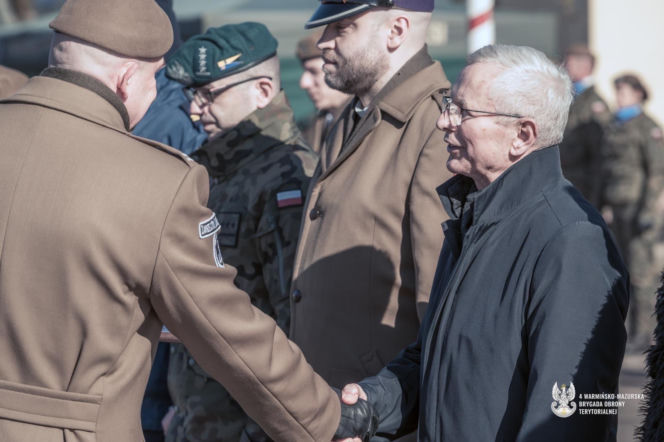 Zmiana dowódcy w 42 Batalionie Lekkiej Piechoty w Morągu