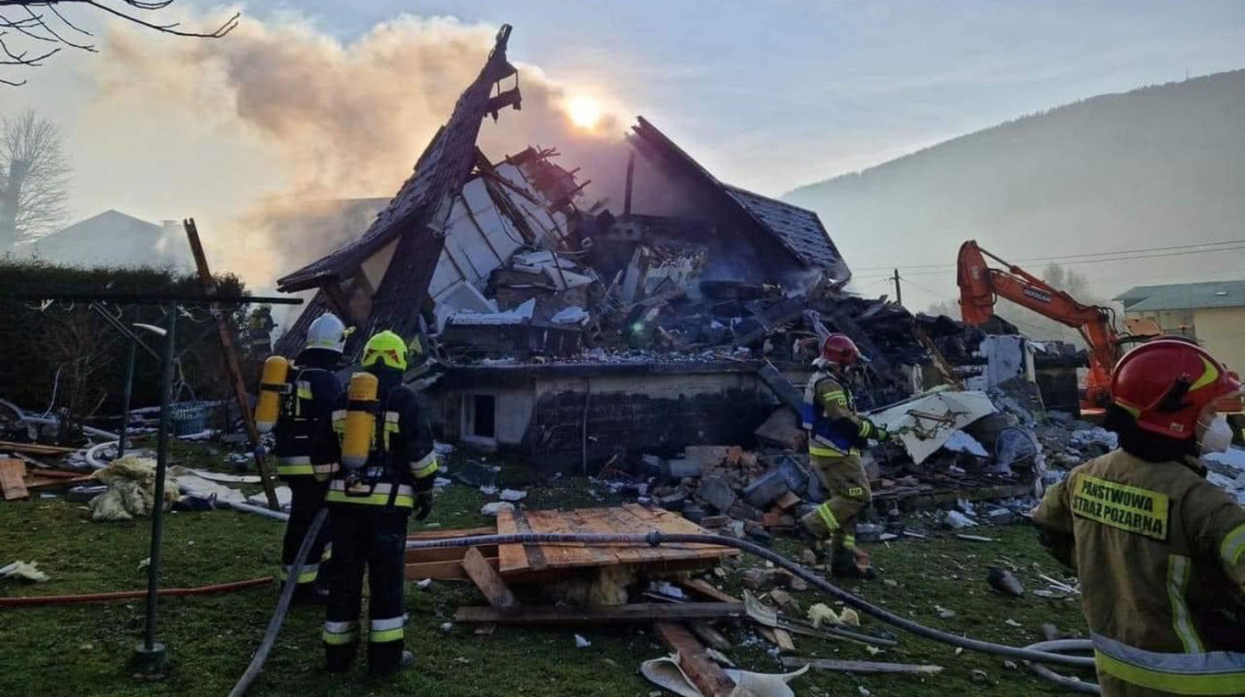 Ruszyła zbiórka na pomoc rodzinom poszkodowanym w eksplozji domu w Ustroniu