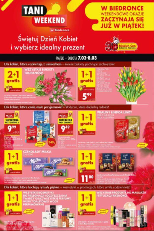 Dzień Kobiet - oferty z gazetrk