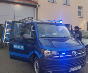 Specjalistyczny Volkswagen T6 dla techników kryminalistyki