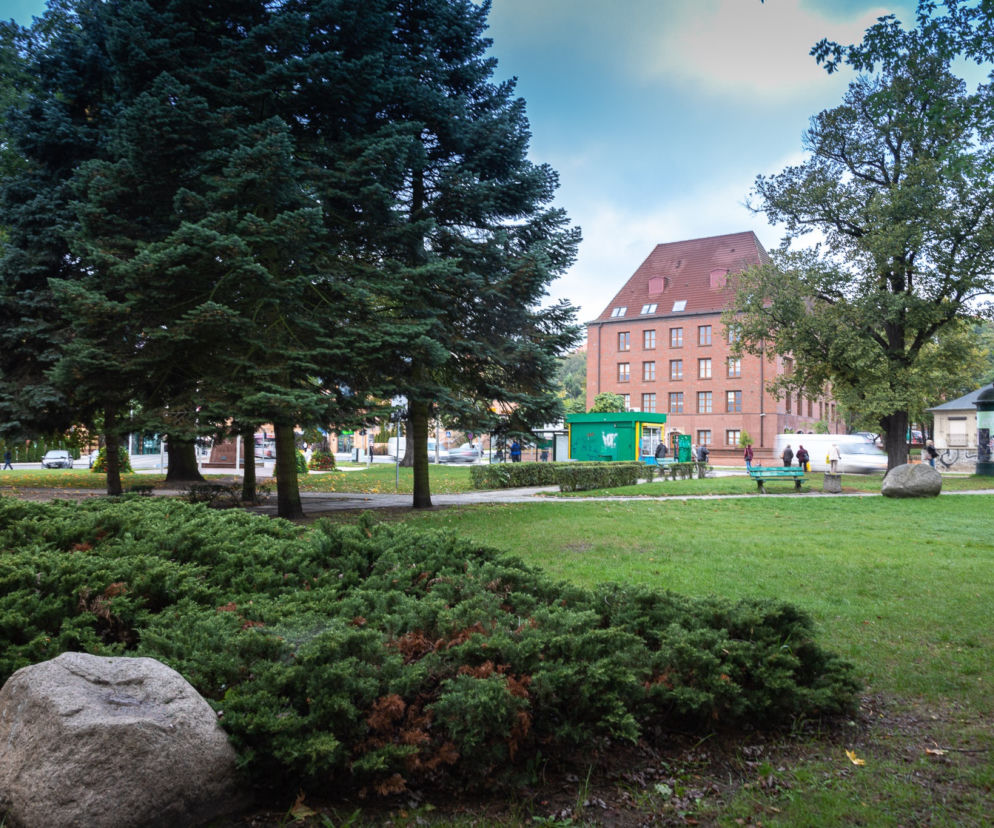 Gorzów: skwer wolności
