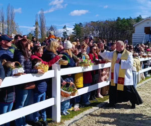 Konna święconka w Szczecinie