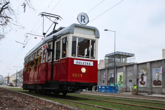 Tramwaj na Rakowieckiej