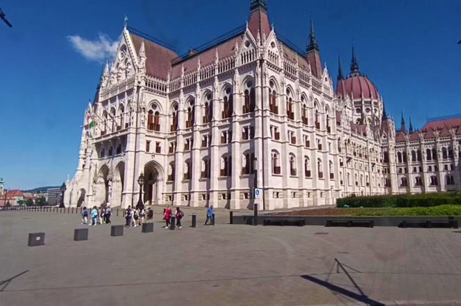 Budapeszt z okien tramwaju