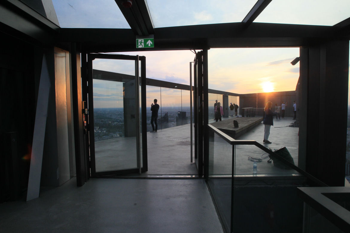 Nowy taras widokowy na szczycie Varso Tower