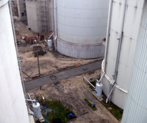 Rozbudowa oczyszczalni ścieków Czajka (listopad 2010)