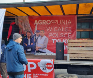 Protest rolników w Lublinie [GALERIA]