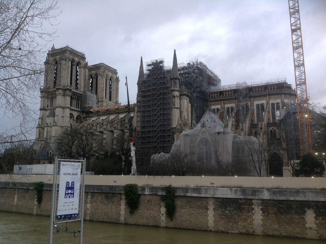 4. Katedra Notre Dame, Paryż, Francja 