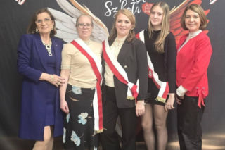 Szarfowanie marszałka PSD w Manville, NJ