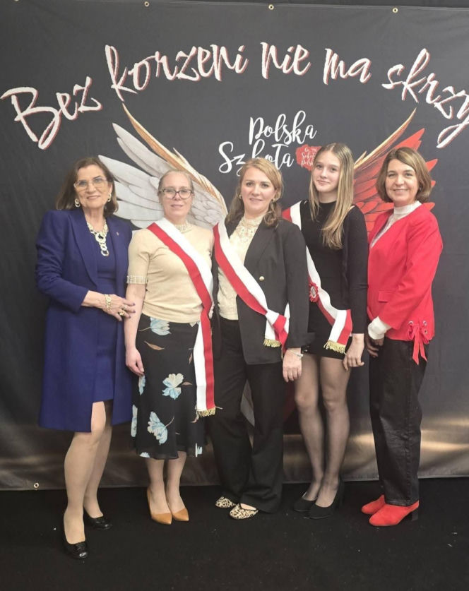 Szarfowanie marszałka PSD w Manville, NJ